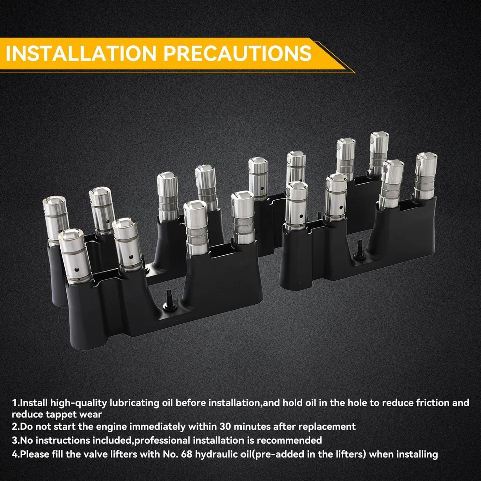 Fit For Chevy Camaro GMC Envoy Cadillac 4.8 5.3 6.0 6.2L AFM Rocker Arm Lifter - Image 2 of 4