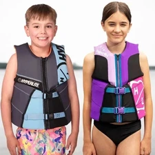 Hyperlite Youth Life Vest, USCG Approved (55-88 lbs)