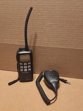 Icom IC-M36 Floating VHF Submersible Marine transceiver with HM-165 Speaker Mic