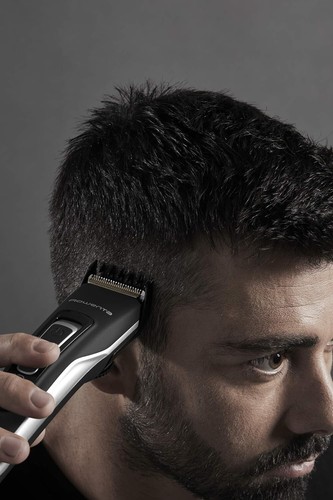 Tagliacapelli ROWENTA professionale autoaffilante Rasoio taglia capelli rasatura - Foto 5 di 8