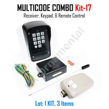 MULTICODE KIT-17: HIVE 300 310 Receiver 2 Buttons Transmitter Heddolf M330 1K