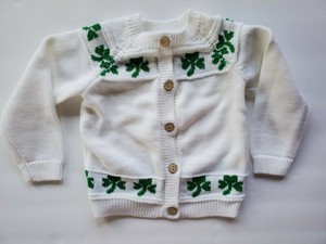 baby shamrock sweater