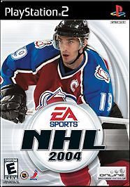 NHL 2004 Hockey EA Sports Playstation 2 PS2 Black Label Complete - Afbeelding 1 van 1