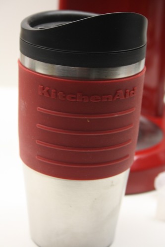 KitchenAid 5KCM0402EER0 To Go Coffee Machine Cream Red - Used!! - Picture 3 of 6