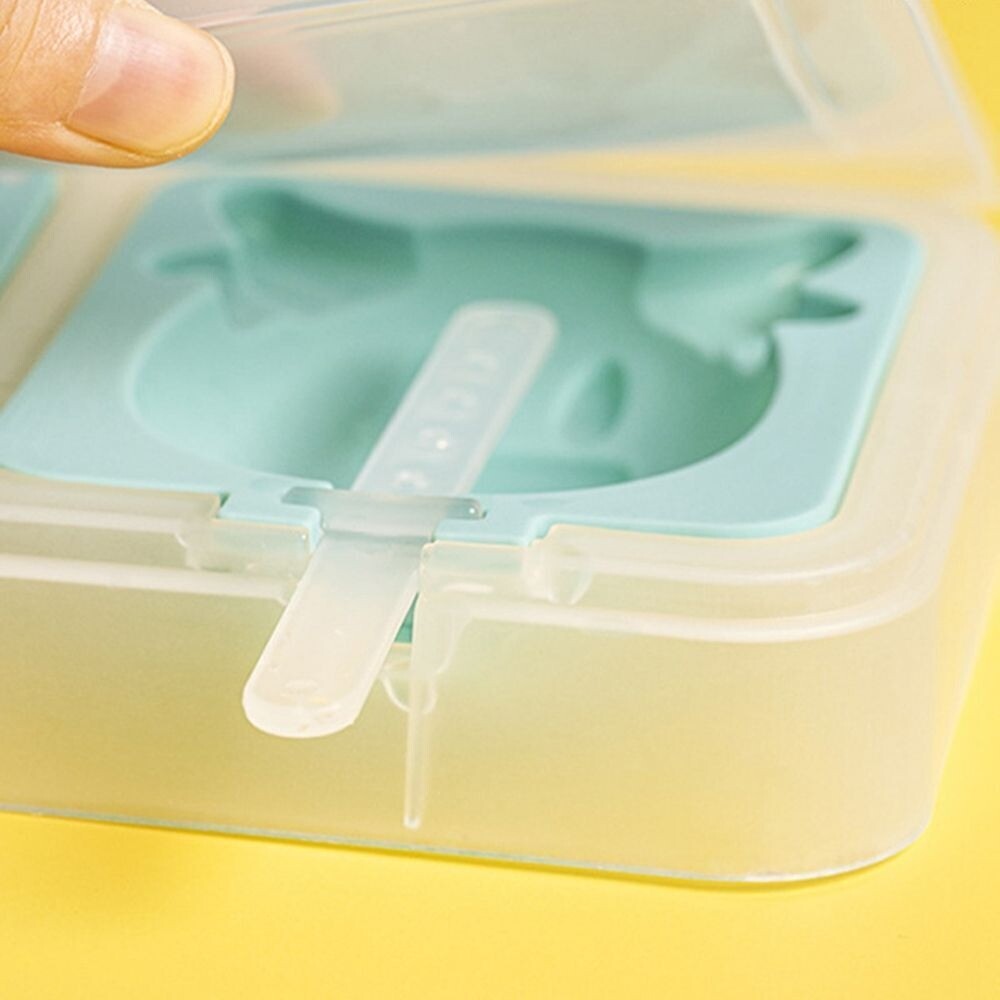 Seal Silicone Popsicle Box Ice Cream Tools Ice Cream Molds eBay