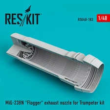 RESKIT 1/48 Mig-23 BN Flogger Exhaust Afterburner (TRM) FREE SHIP RSU32-0183