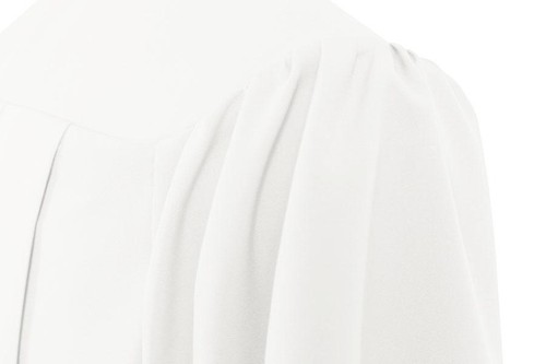Bata de confirmación blanca - Imagen 2 de 5