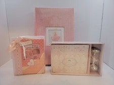 Baby Girl Photo Album Lot of 3...Rattle...Scrapbook...2 Brand New.FAST SHIPPING