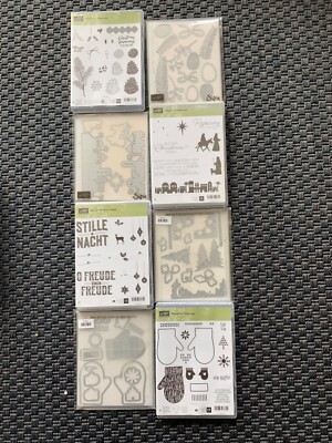 Verschiedene Stampin up Stempelsets o. framelits /Thinlits zum Auswählen!