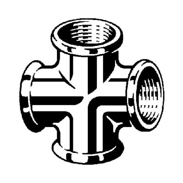 Raccordo A T Curvo - Tipo 131/E1 - Ghisa Malleabile Nera/zincata - Riduttore - Filettatura - Foto 3