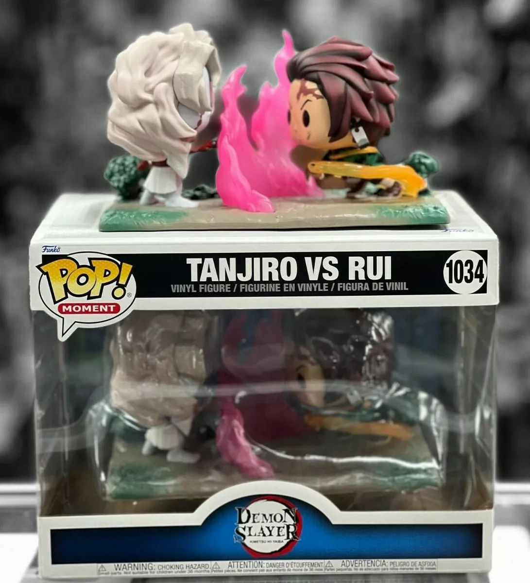 Tanjiro vs Rui (Pop! Moment) Vinyl Figure 1034, Demon Slayer Funko Pop!