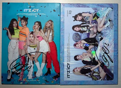 K-POP・アジア mwave itzy ITZY [IT'Z ICY] YEJI Autographed Signed Album MWAVE FULL SET | eBay