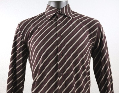 Ben Sherman Button Front Men's Long Sleeve Shirt Size L