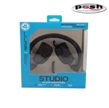 JLab Audio Wired On-Ear Headphones - Black
