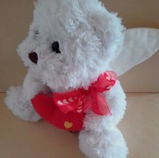 MAGOMORA Schutzengel Plüsch- Teddy mit Herz,Flügel und Schleife