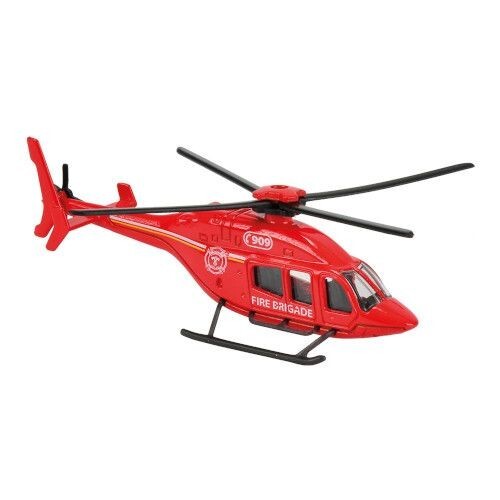 Majorette Helicopter Bell 429 GlobalRanger Fire Brigade 909 322A 1:64 Scale Toy - Picture 2 of 2