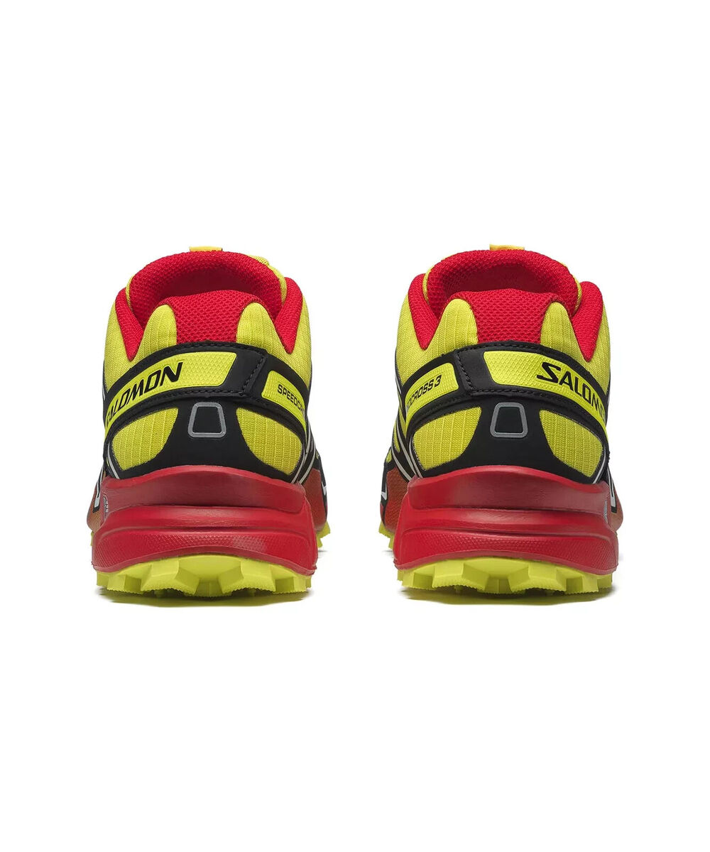SALOMON スヒトクロス3ハネルスニカ L47493600 SULPHURSPRING Salomon Speedcross 3 