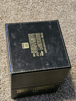 wwe WRESTLEMANIA THE COMPLETE ANTHOLOGY LIMITED EDITION BLACK
