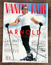 Vanity Fair Magazine June 1997 Arnold Schwarzenegger Tommy Hilfiger Ad Poster