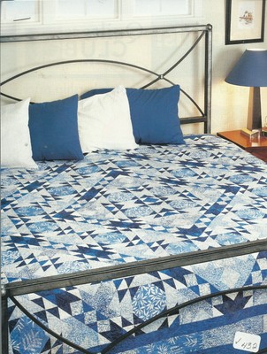 D0098  BLUE BAYOU  QUILT PATTERN/INSTRUCTIONS