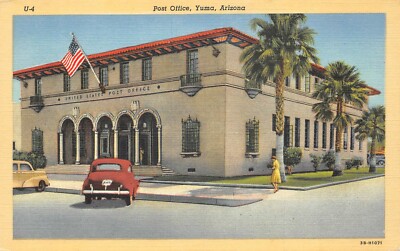 B3808 YUMA, AZ. POSTCARD, POST OFFICE | eBay