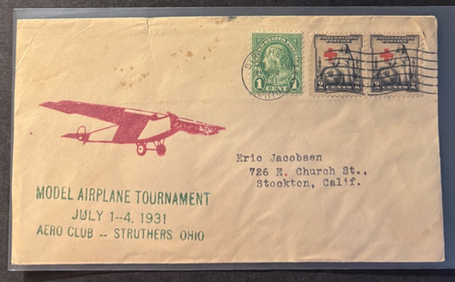 Model Airplane Tournament July 1931, Struthers, OH