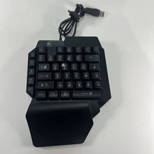 Ziyou Lang T1 Wired USB Combo Bundle One Handed Backlit Gaming Keyboard 