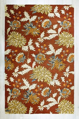Flowkati Tufted Wool Handmade Rugs Carpets For Bedroom Livingroom Modern rugs