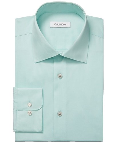Calvin Klein Men's Slim-Fit Solid French Cuff Dress Shirt (White, 15, 32-33) | eBay Calvin Klein Men's Slim-Fit Solid French Cuff Dress Shirt (White, 15, 32-33) | eBay