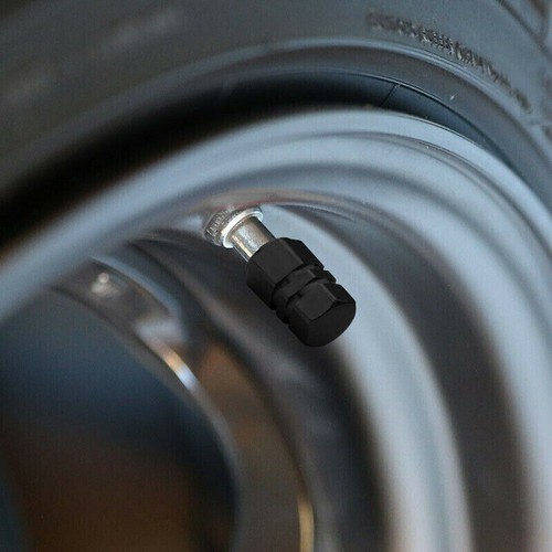 4X Black Aluminum Metal Wheel / Tire Valve Stem Car-Truck Air Caps Covers - 第 11/12 張圖片