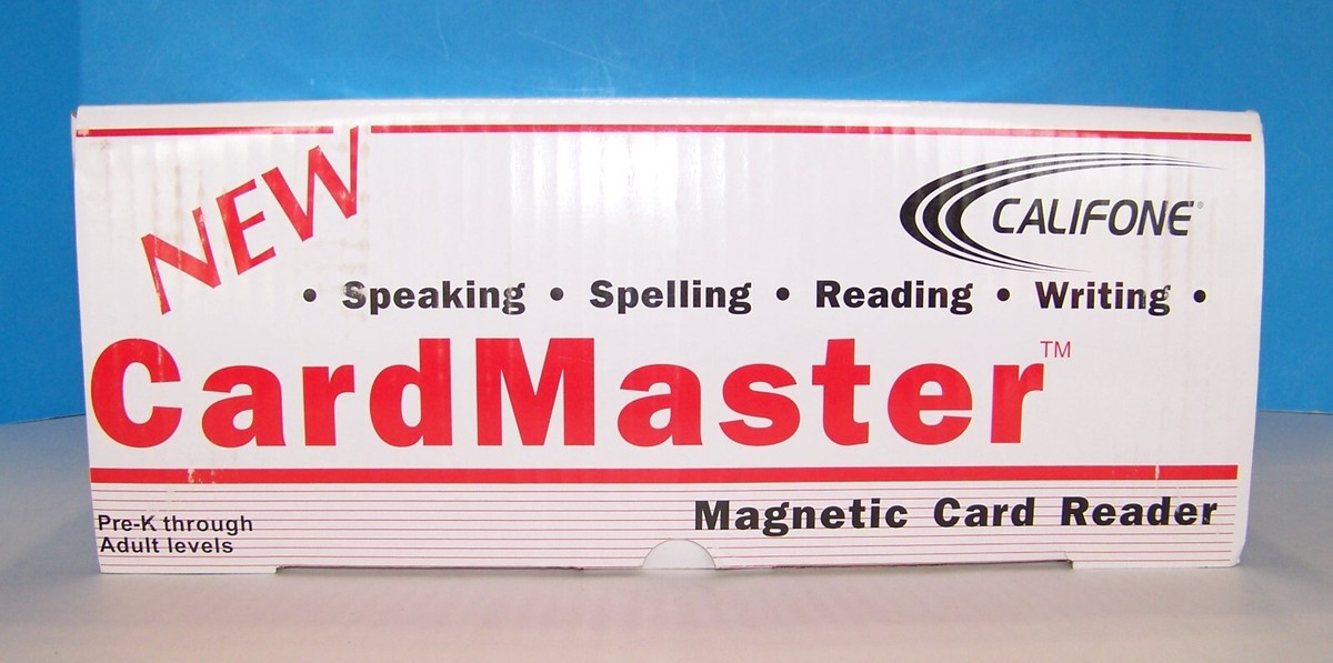 Califone Cardmaster Magnetic Card Reader SERIES 2000 Model 2010 2010AV NEW  | eBay