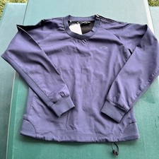 Oakley Womens Small Pullover Warm Up Shell Lined Jacket New NWT WATER repellant