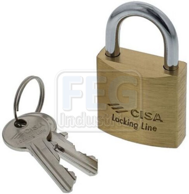Lucchetto cisa lockingline mm 30 in ottone