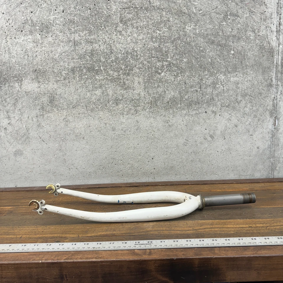 Old School BMX 26" Fork 1 in 21.1 Threaded 26 in Red 6.75 Cruiser Klunker 26 in - Image 4 of 4