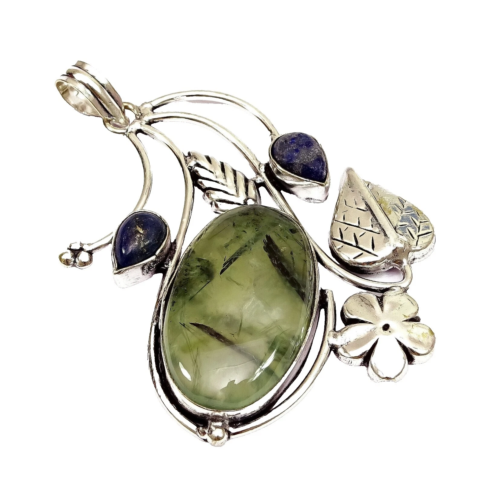 PREHNITA Collares y colgantes De moda plateado plata