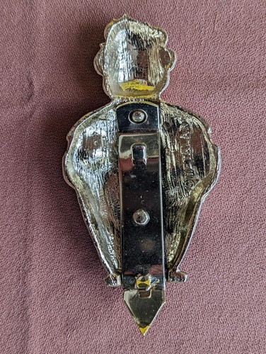 Vintage METALART Bartender Church Key Bottle Can Opener w Bartender Figure 5" - Picture 3 of 3