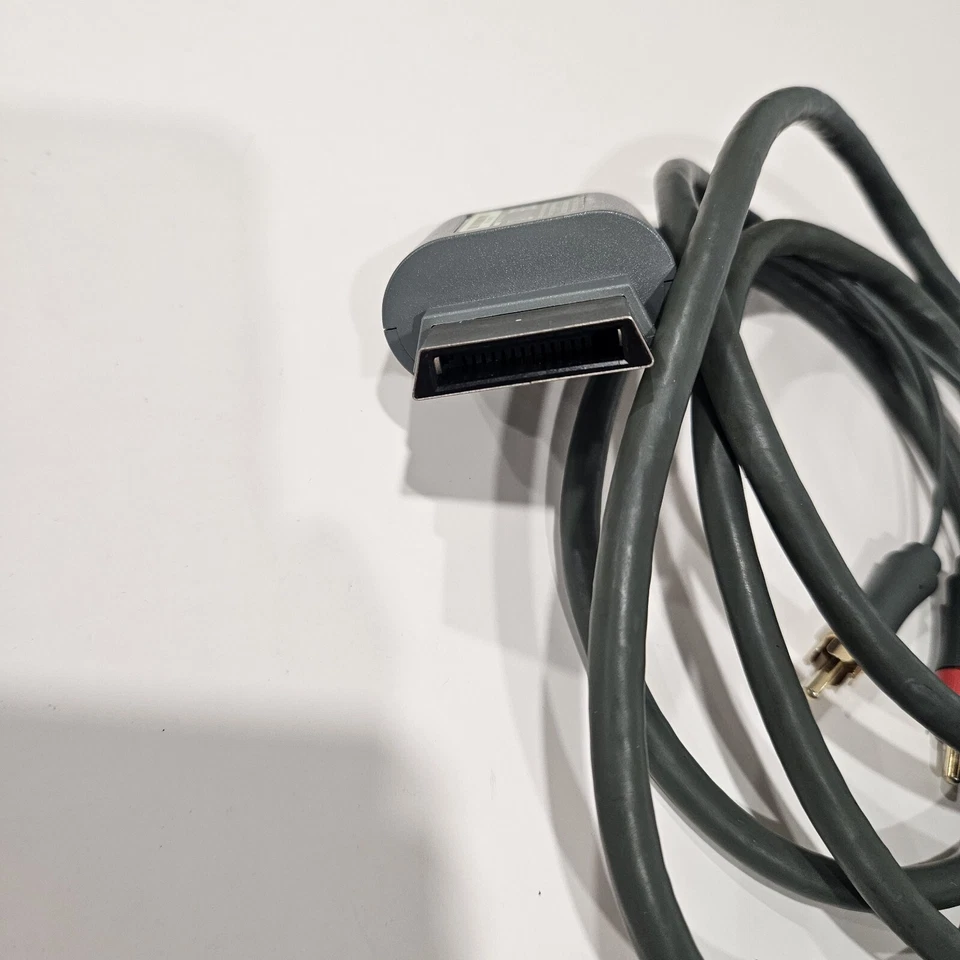 XBOX 360 Genuine Official OEM Microsoft Composite AV Audio/Video Cable - Image 3 of 3