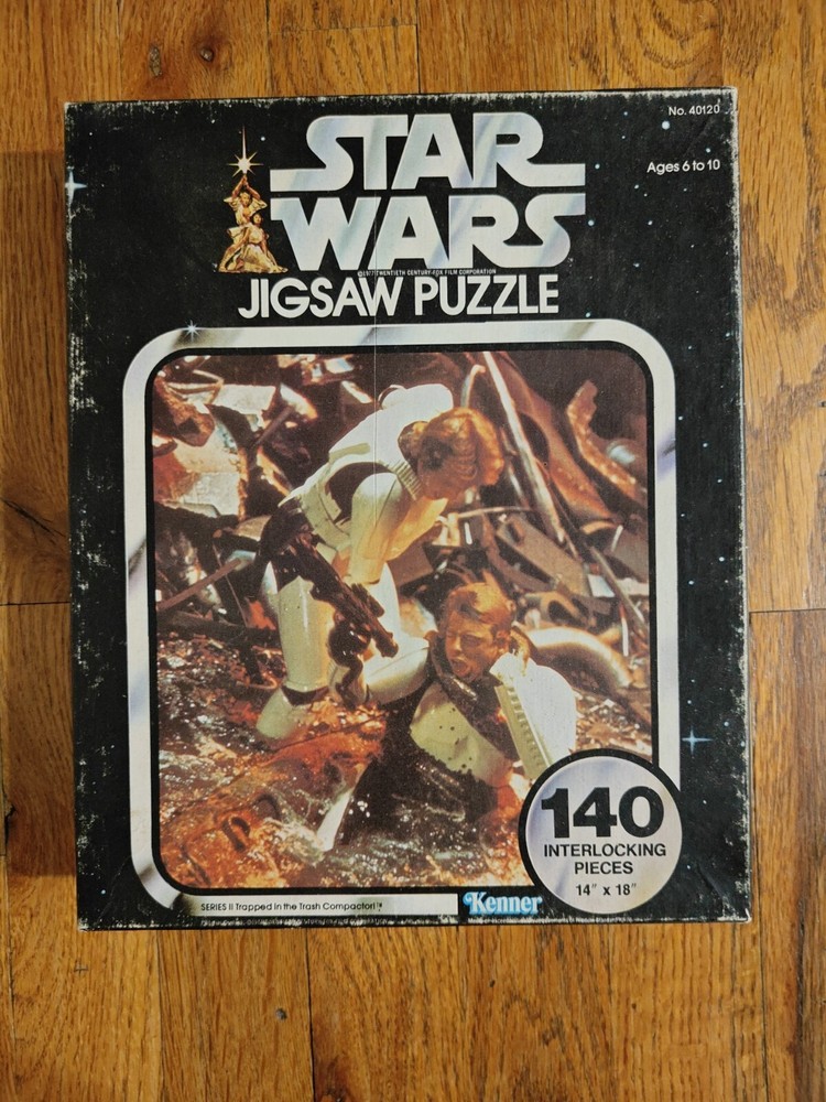 Vintage 1977 Star Wars Jigsaw Puzzle 