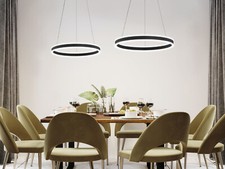 Große Hängelampen einflammig für hohe Decken, Tageslichtlampen mit Fernbedienung