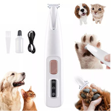 Dog Paw Trimmer Pet Micro Precision Hair Trimmer Set Low Noise Rechargeable