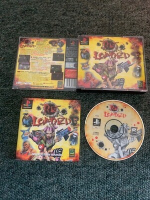 Reloaded Playstation 1 PS1 Platinum Spiel mit Anleitung 1996|SLES-00537