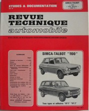 Revue technique Talbot 1100