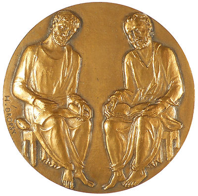 France ALLIANCE FRANCAISE by Henry Dropsy bronze 68mm | eBay