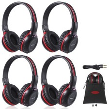 Simolio 4 Pack Uconnect Headphones For Chrysler Town Country 2006-2018 New