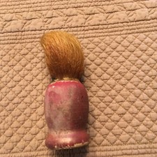 Vintage Wooden Handled Shaving Brush No Markings