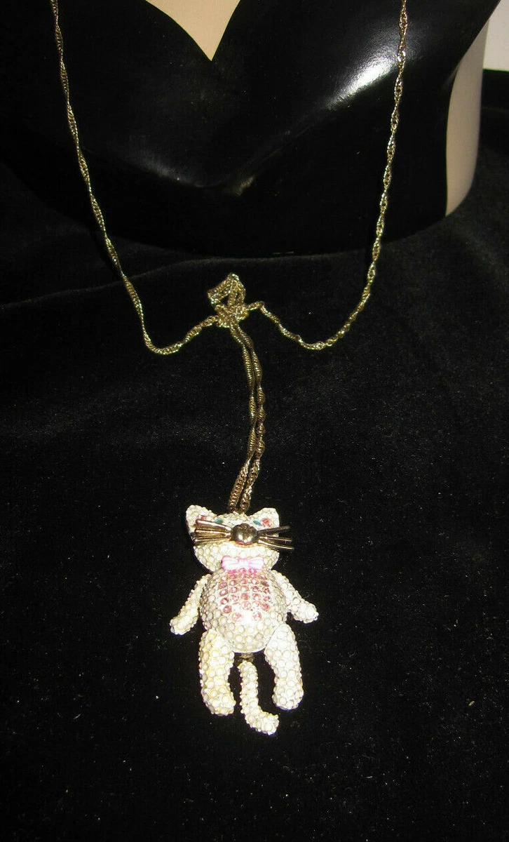 Betsey johnson cat jewelry deals