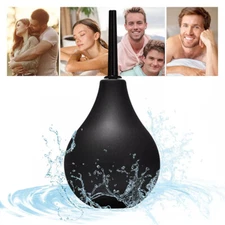 225ml Anal Douche Enema Bulb Cleaner Bag Rubber Vaginal Colonic Irrigation Kit