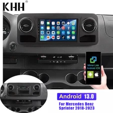 For Mercedes-Benz Sprinter 2018-2023 Car Stereo Radio CarPlay 2+64GB Android 13 