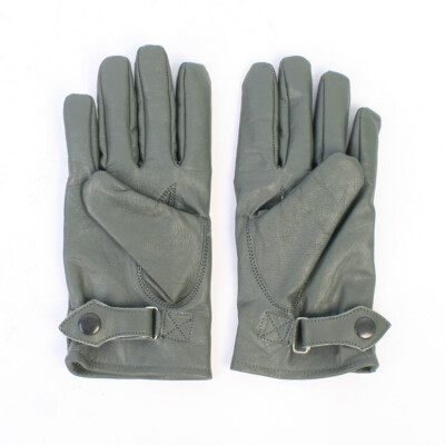 Replica Grey Leather Lined Gloves WW2 German officers TG1096 | eBay
