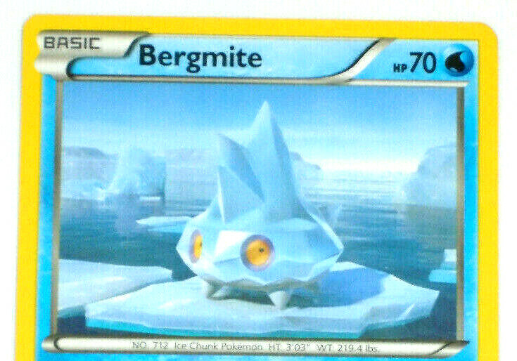 Bergmite 30/106 Common Pokemon Card Flashfire Set 2014